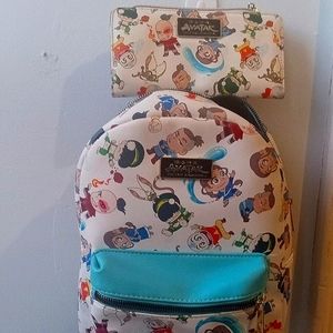 Avatar the Last Air-Bender Backpack and matching Wallet